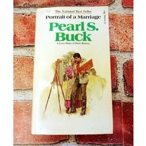Portrait Of A Marriage by Pearl S. Buck - Vtg 1975 Pocket Book PB‎ - Red Edge